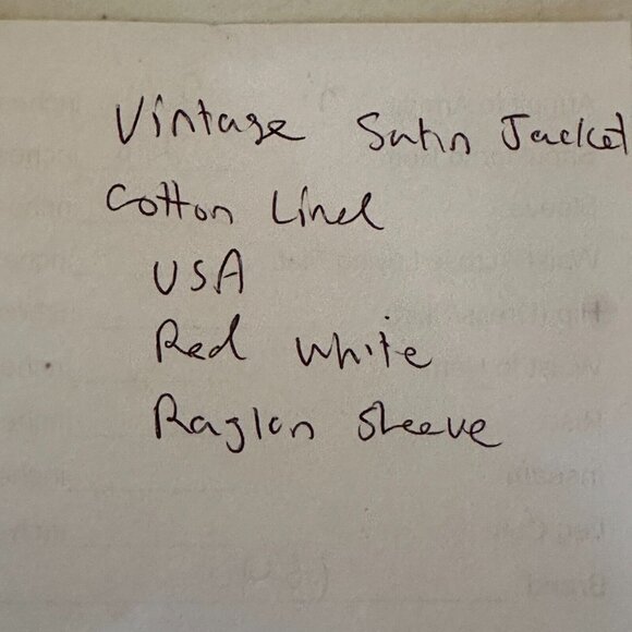 Vintage Hartwell Sports Red Satin Bomber Jacket XL USA Made 700 Club Bowling - Picture 13 of 14